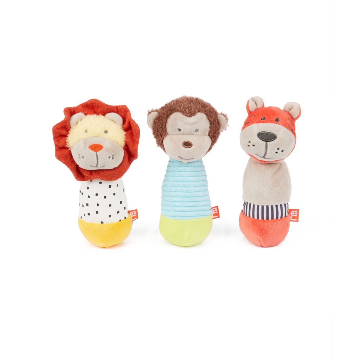 Mothercare - set 3 thú bông cầm tay