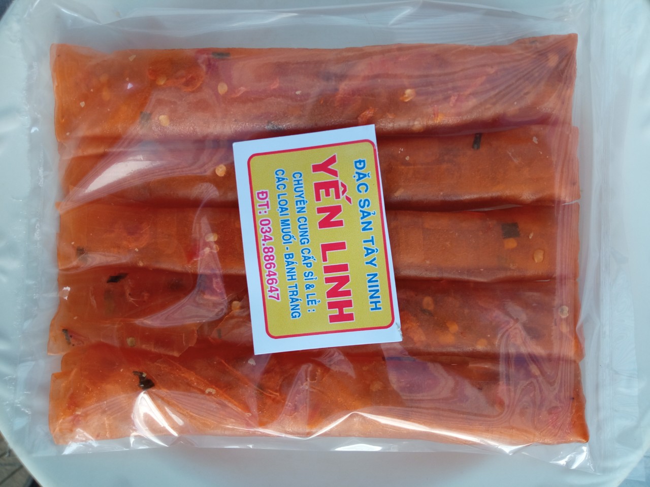 1 bịch bánh dẻo tôm cuốn hành phi( bịch 5 cuốn) siêu ngon