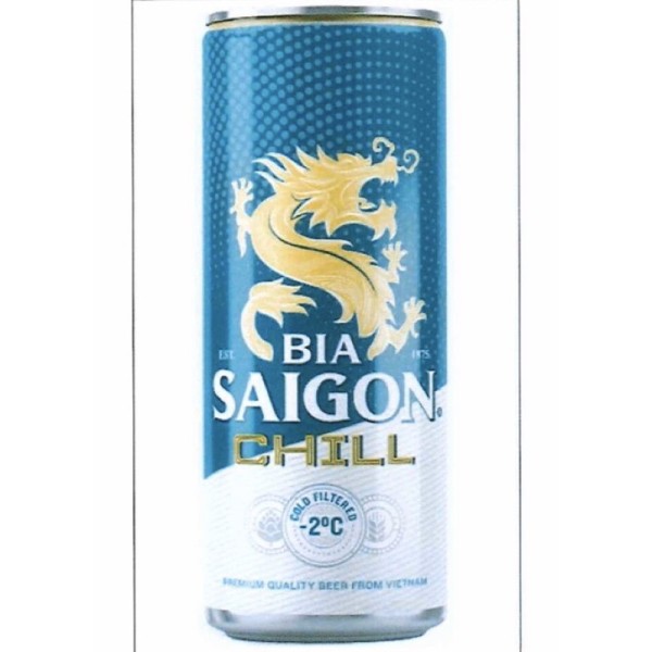 Bia Sài Gòn Chill 330ml ( Thùng 24 lon)
