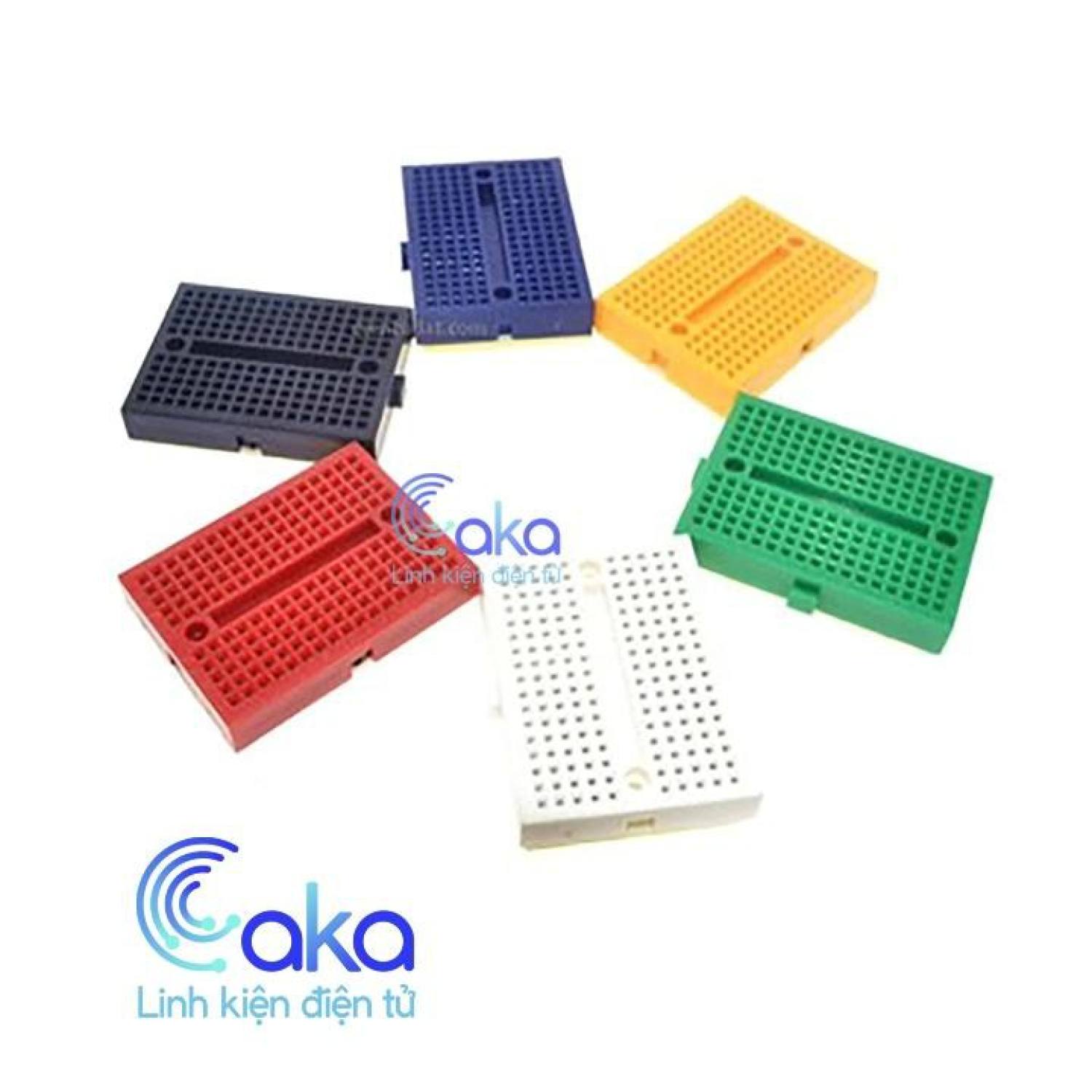 Breadboard Mini 170 Lỗ 45x34x9mm, Test Board Cắm Mini