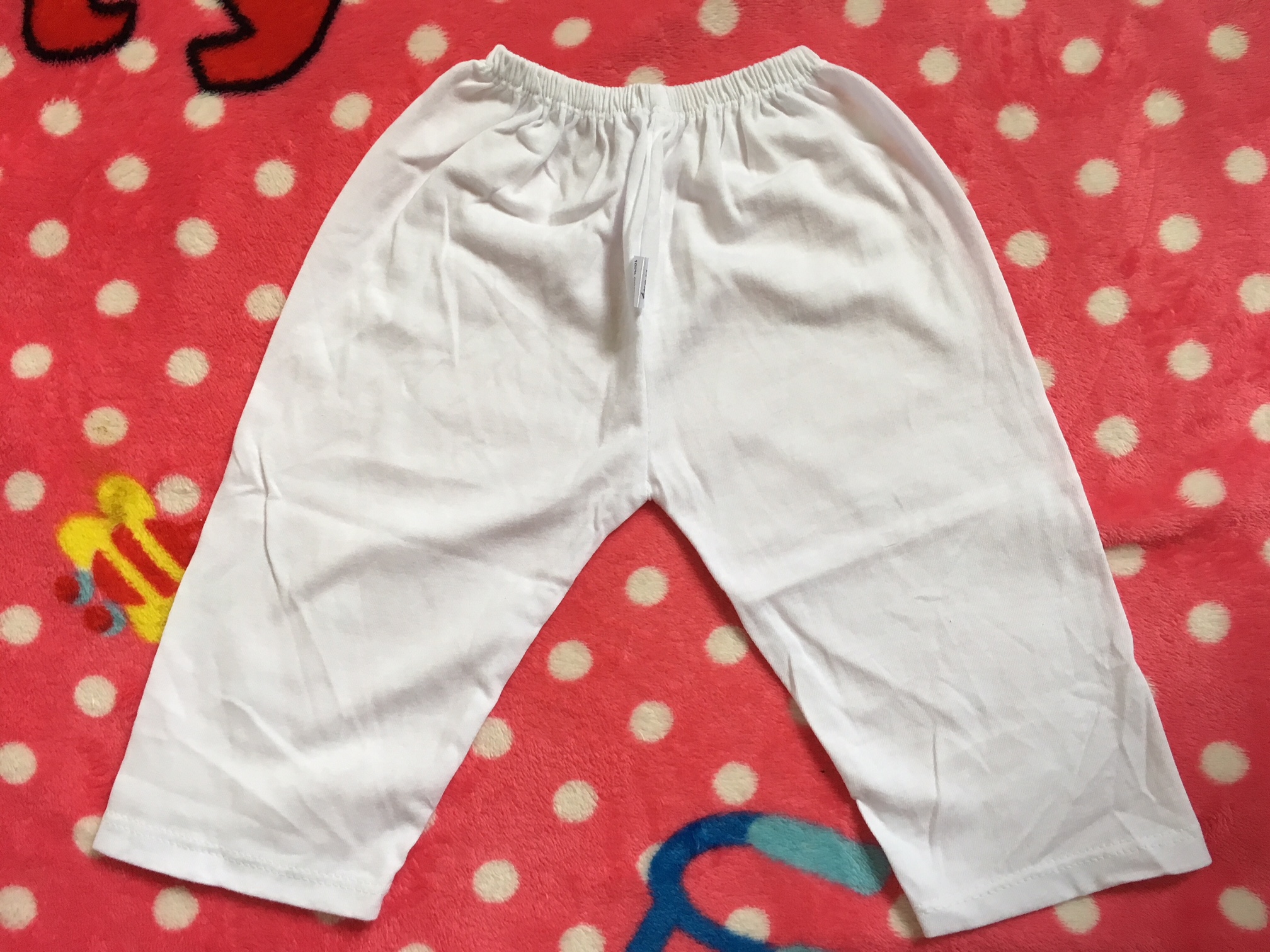 Set 4 Quần dài trắng cho bé