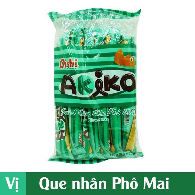 gói snack Oshi que Akiko đủ vị