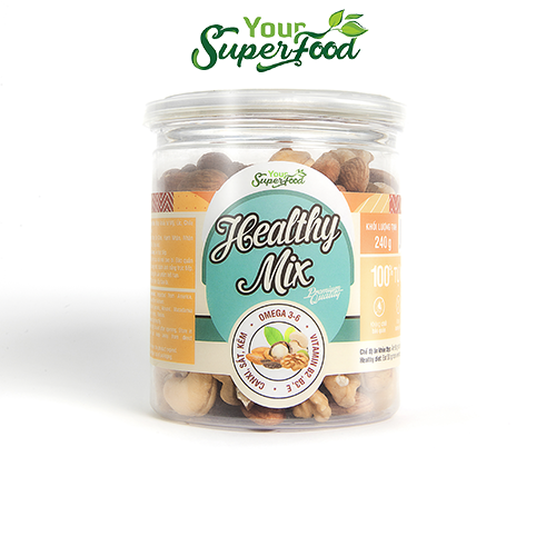 Combo Healthy Mix & Hạnh Nhân Mỹ