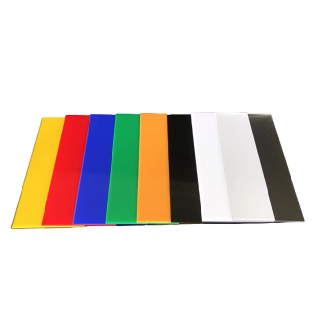 Tấm mica khổ a5 15x20cm - dày 3mm - nhiều màu sắc