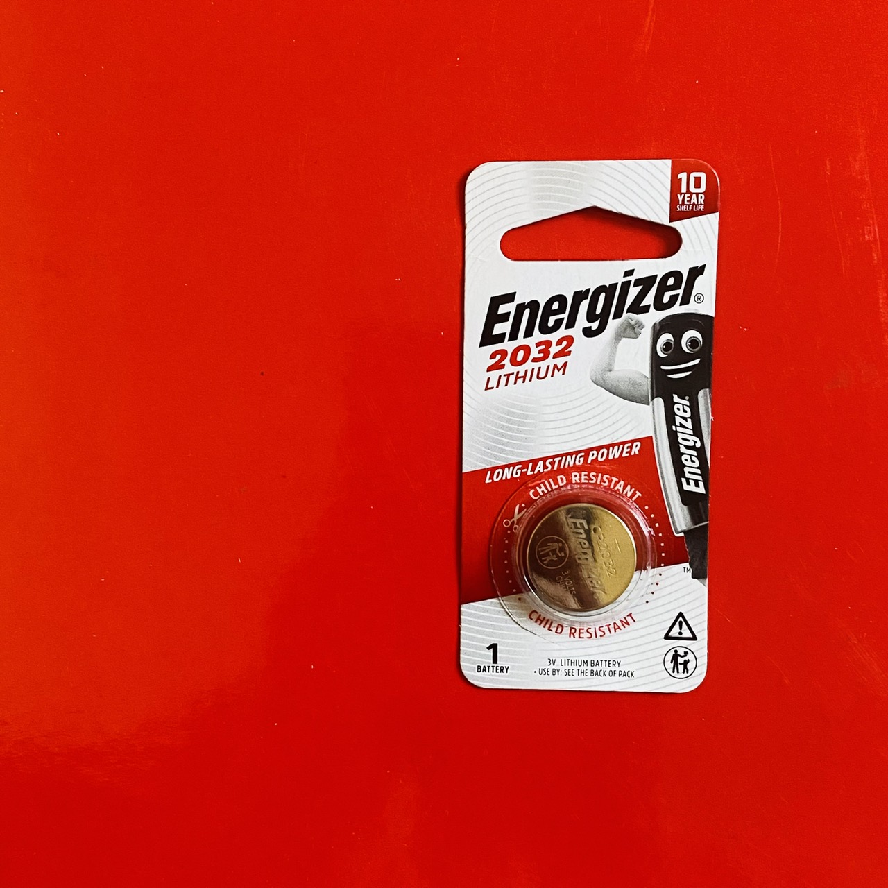 Pin Ltium 3V CR2032 Energizer vỉ 1 viên
