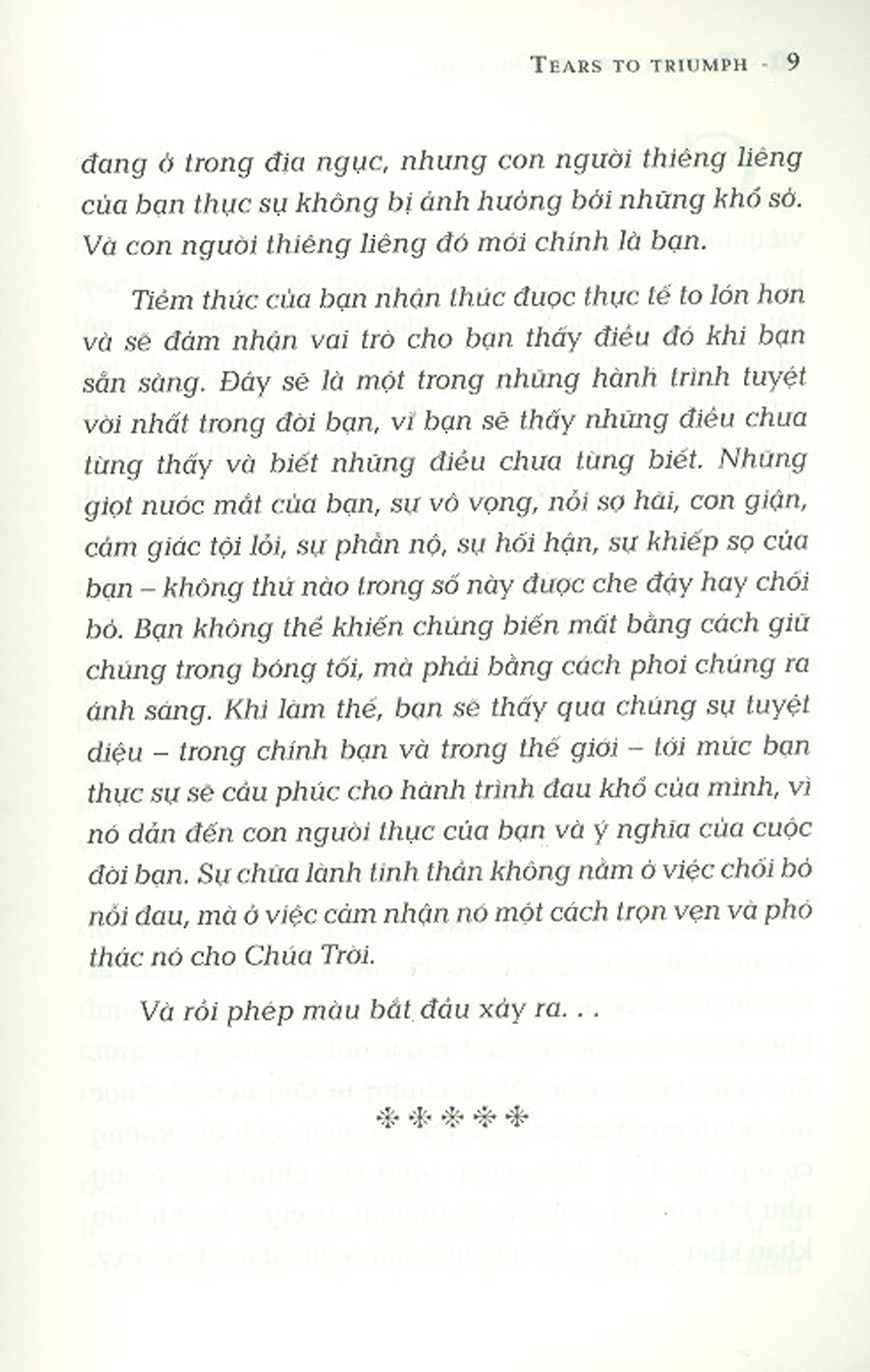Từ Nước Mắt Đến Nụ Cười