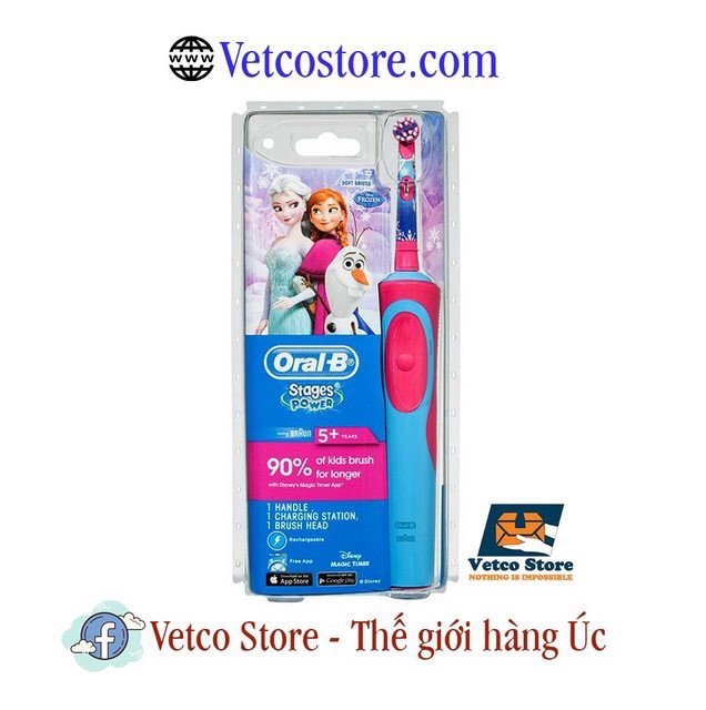 Bàn chải đánh răng điện Oral-B Vitality Plus
