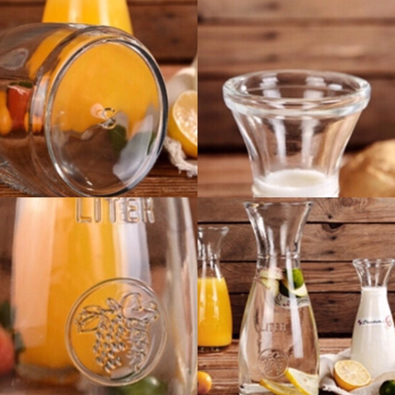 [HCM]Ly Thuỷ Tinh Eo Trà Sữa 500ml
