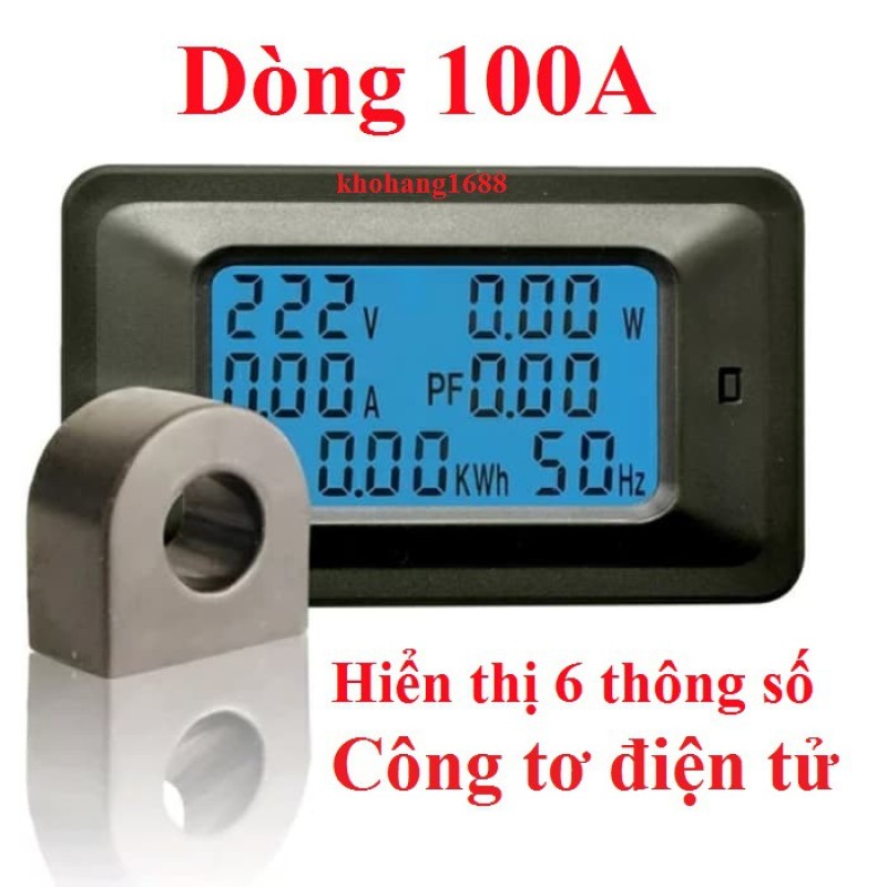 Bảng giá Đồng hồ đo công suất điện 100A Phong Vũ