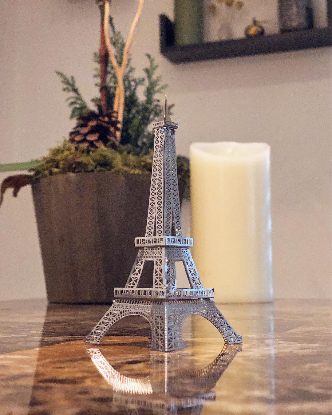 Mô Hình 3D Kim Loại Lắp Ráp Tháp Eiffel [Chưa Lắp]