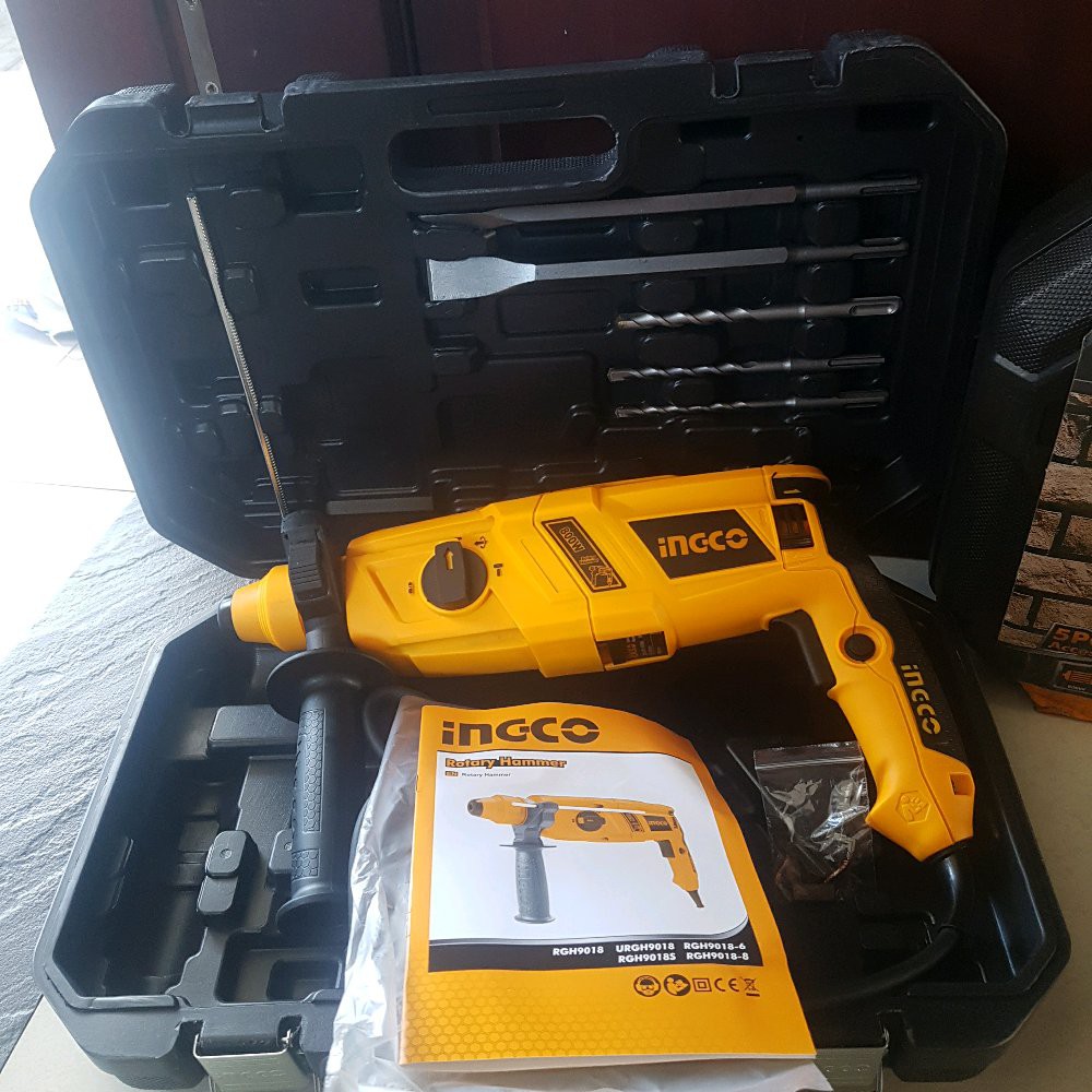 Máy khoan đục bê tông 800W Ingco RGH9018