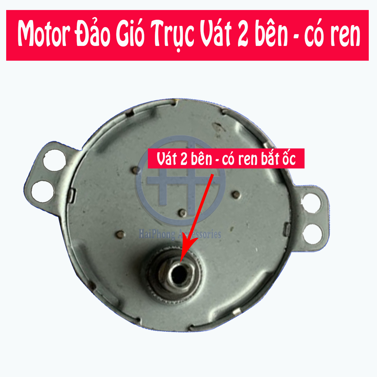 Motor đảo gió quạt hơi nước