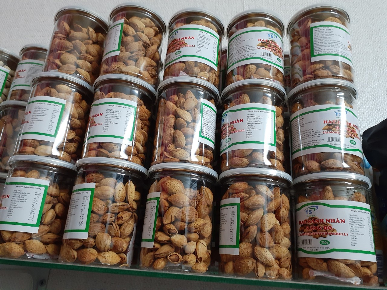 Hạt hạnh nhân rang bơ 200g