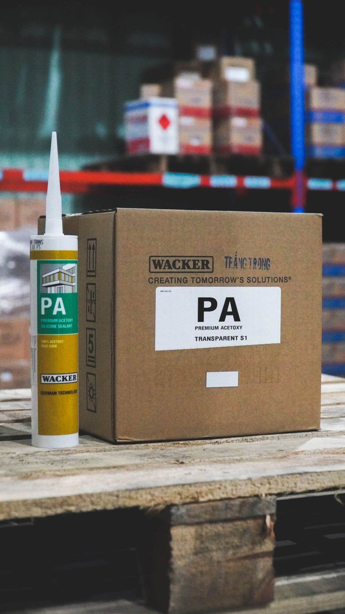 [PA WACKER] Keo Silicone PA Wacker chính hãng (giá 1 chai)