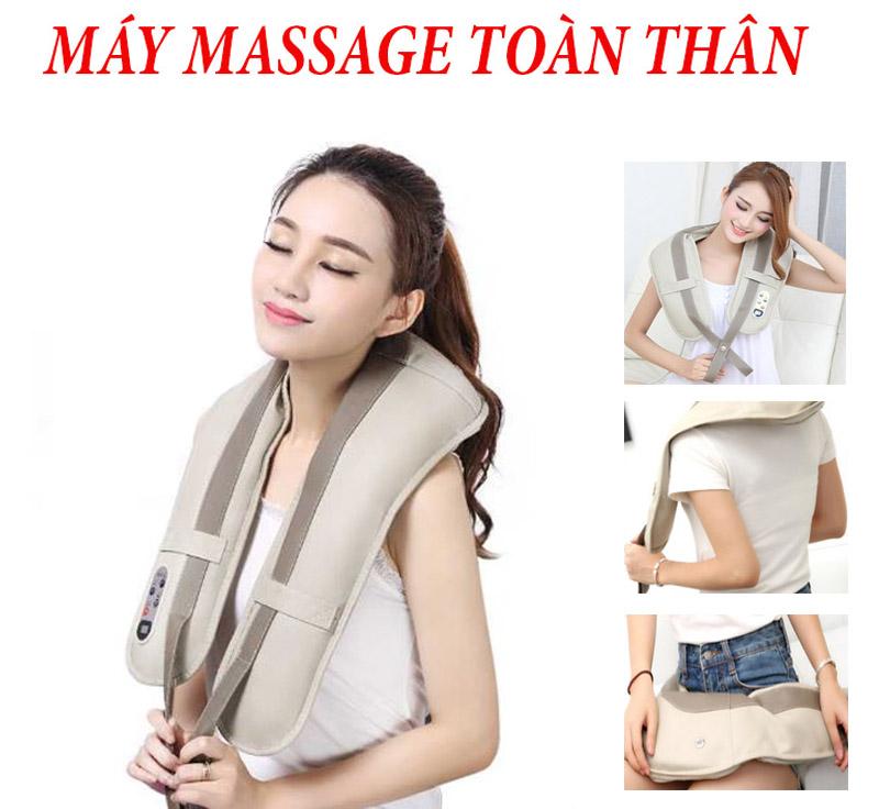 Đai massage giảm béo, Máy matxa cổ vai gáy - Máy Mát Xa Xung Điện - Đai Masage Cổ Vai Gáy - Masage Cổ Toàn Thân 3D- Máy massage cổ vai gáy - Giảm đau nhức, lưu thông tuần hoàn máu, nhập khẩu HÀN QUỐC -Gía khuyến mãi trong ngày hôm nay
