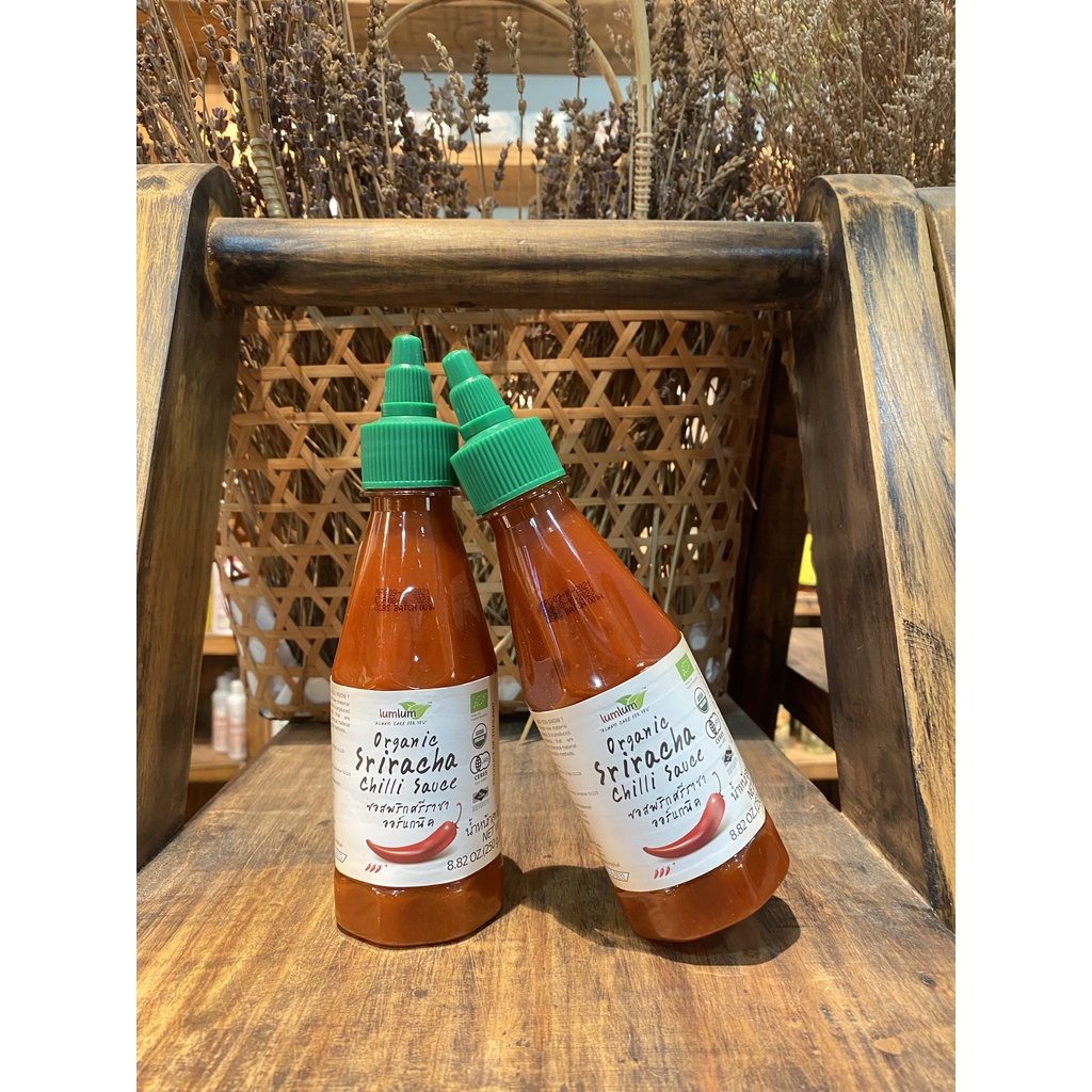Organic Sriracha Chili Sauce 250g