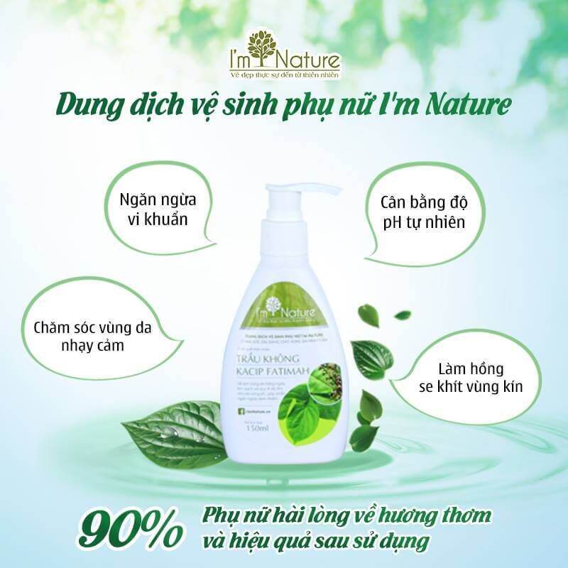 Dung dịch vệ sinh phụ nữ trầu không 150ml