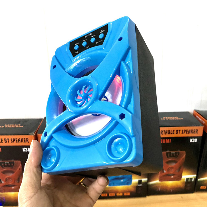 Loa bluetooth nghe nhạc cực đỉnh, thiết kế nhỏ gọn, âm thanh hay K38