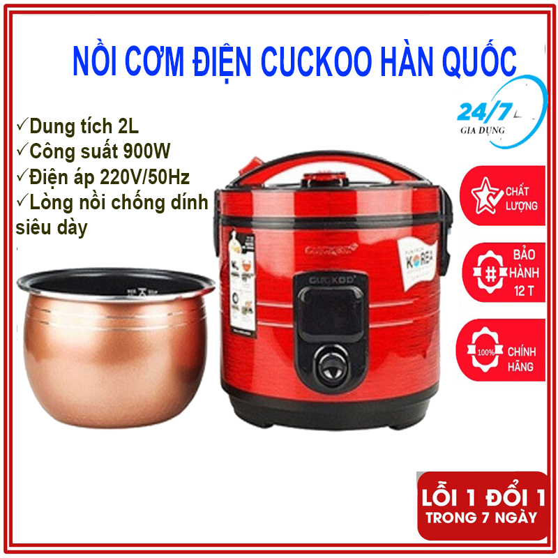 Nồi cơm điện cuckoo dung tích 1 lít, 1.2 lít và 2 lít ,lòng nồi chống dính siêu dày cơm ngon, nồi cơm điện, nồi cơm điện mini, nồi cơm điện giá rẻ, noi com dien, nồi cuckoo, nồi cơm điện đa năng giadungbv247