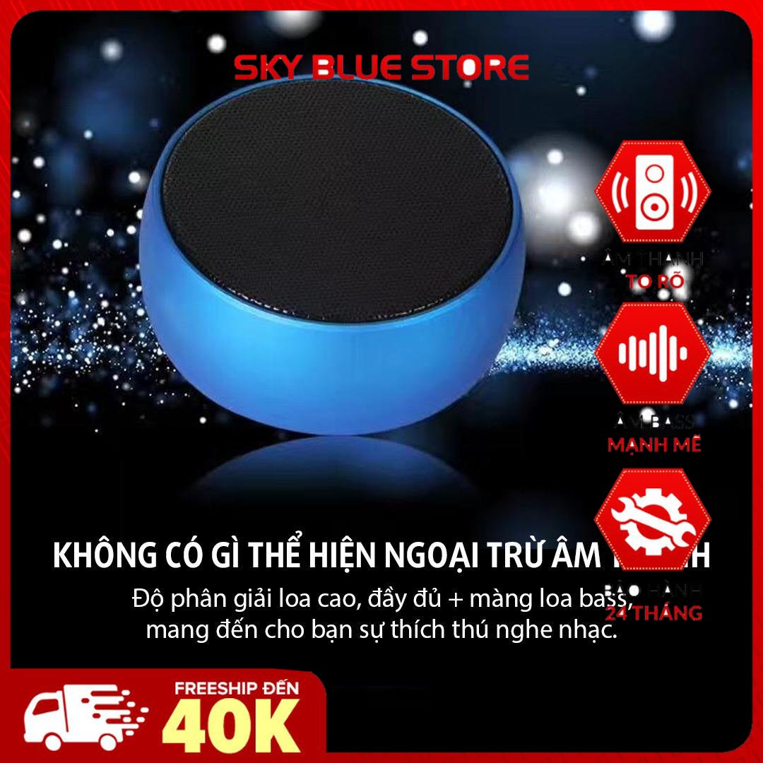 Loa Bluetooth BS01 vỏ thép của Đức loa bluetooth mini loa karaoke loa máy tính loa cầm tay - hàng chính hãng cao cấp 2023