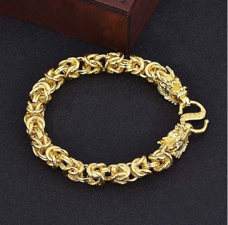 Lắc tay nam 2 đầu rồng