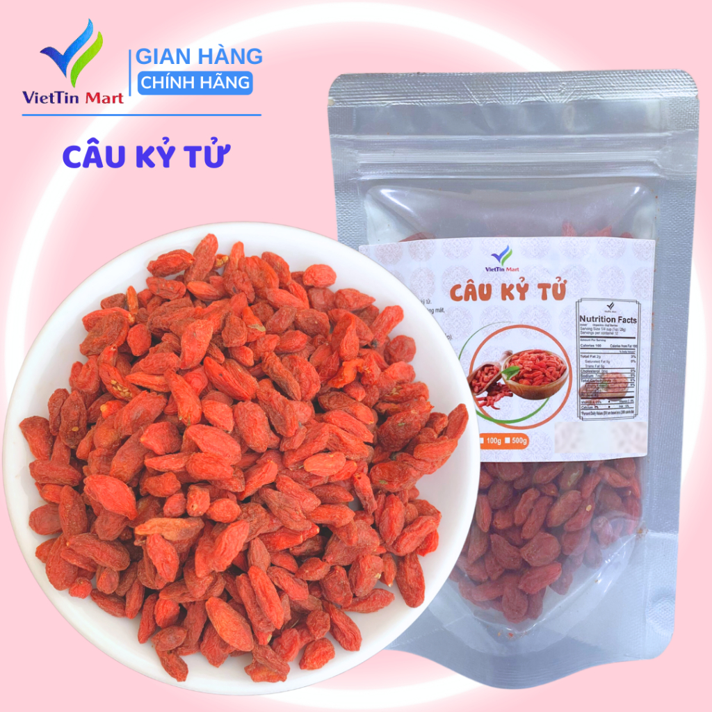 Kỷ tử ngọt sấy khô ViettinMart