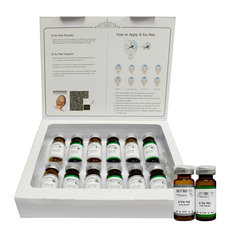 [Hoàn Tiền 8%]Thay Da Sinh Học BTOX PEEL (hộp 12 lọ)