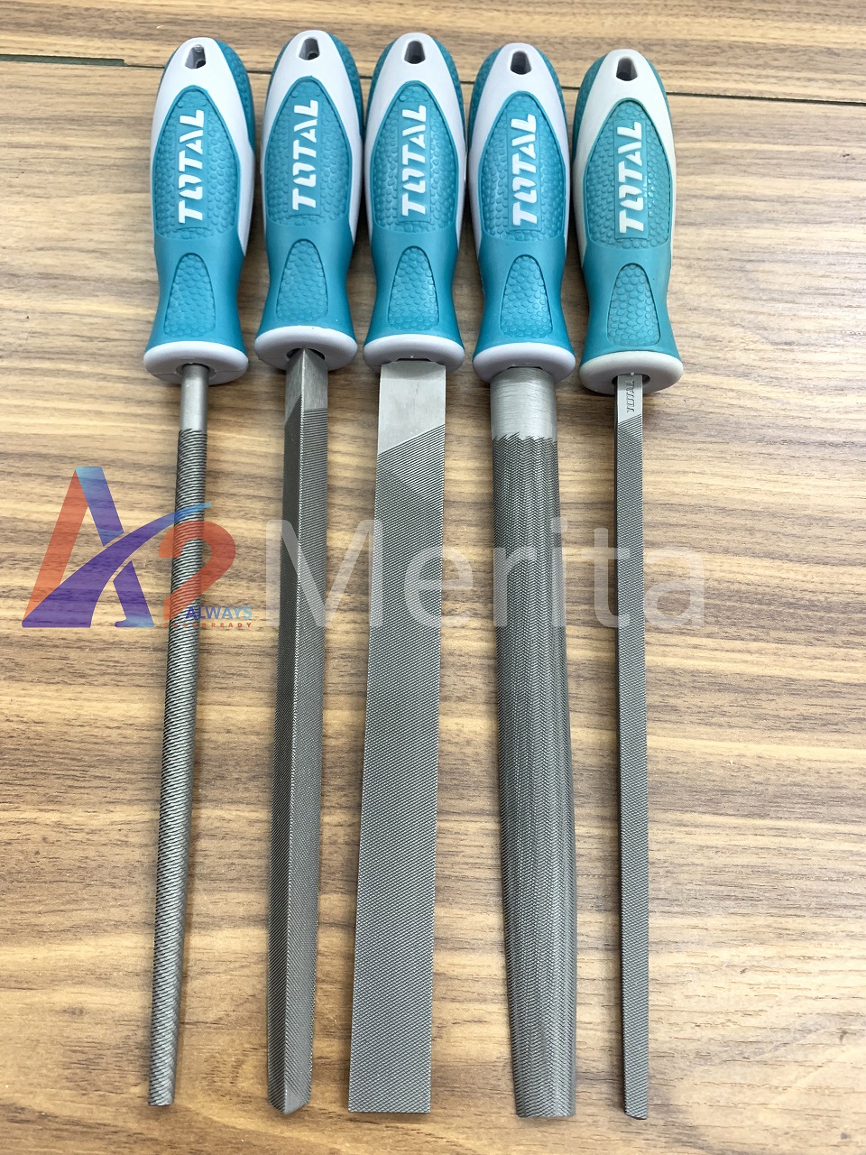 Giũa sắt hình tròn - bán nguyệt - vuông - tam giác - dẹp 8"/200mm Total