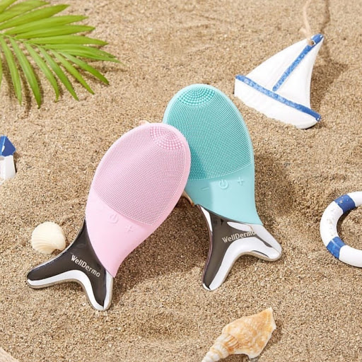 Máy rửa mặt con cá Wellderma Cleansing Fish