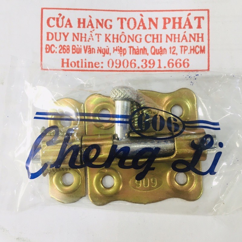 Chốt cửa ngang, dọc, khoá chốt nhanh sắt tốt