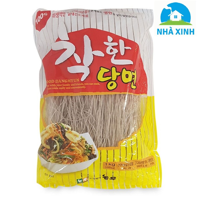 Miến khô Nongwoo 1kg 100% tinh bột khoai lang nguyên chất