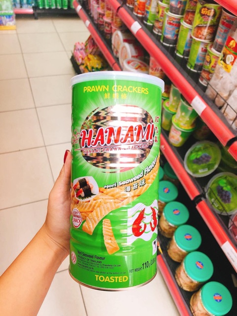 1 Thùng 12 Lon Bim Tôm Thái Lan