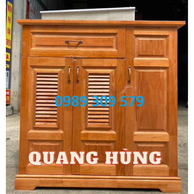 TỦ GIÀY DÉP GỖ TỰ NHIÊN CAO CẤP HCM