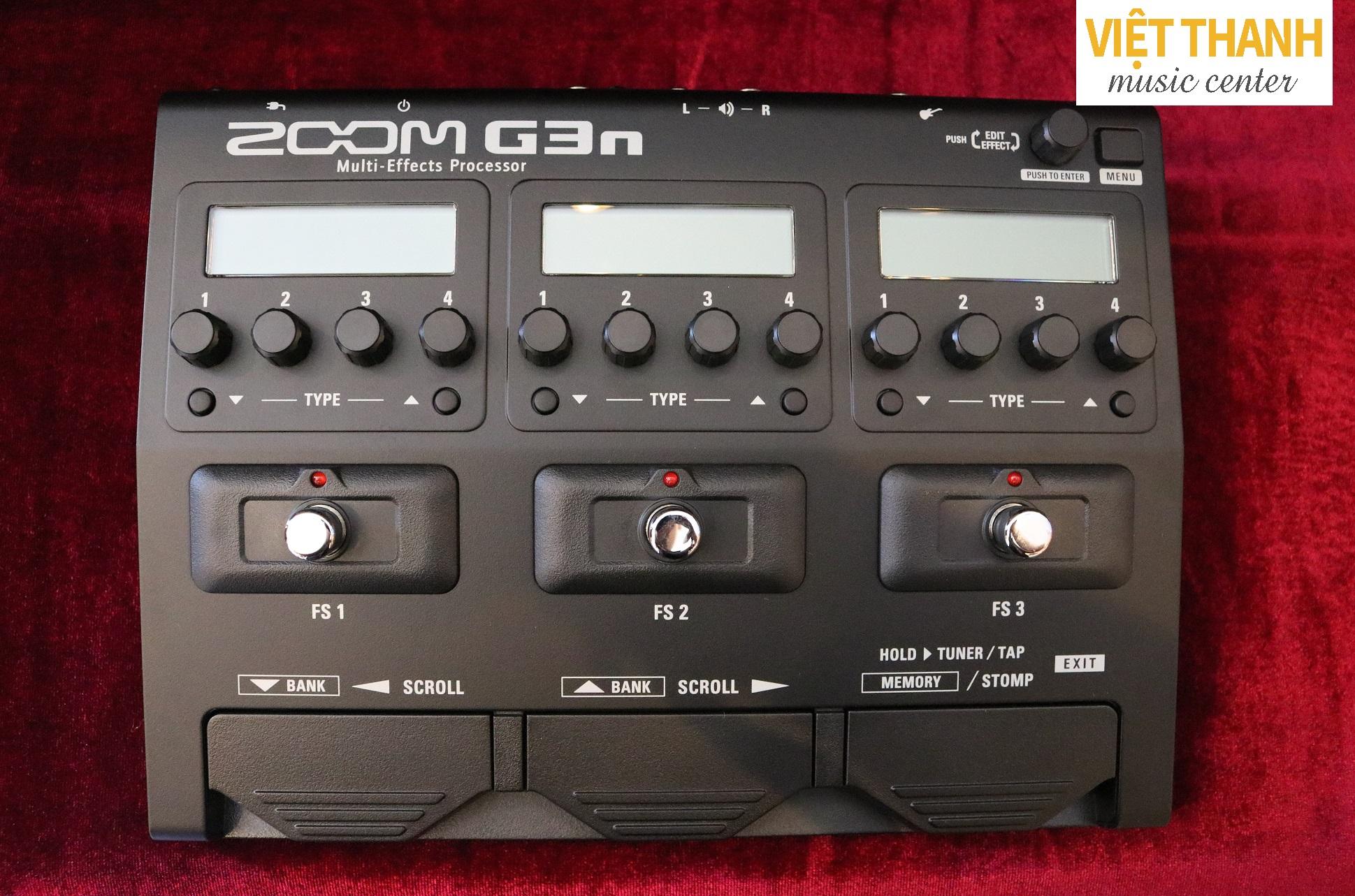 [HCM]Phơ Guitar Điện Zoom G3n