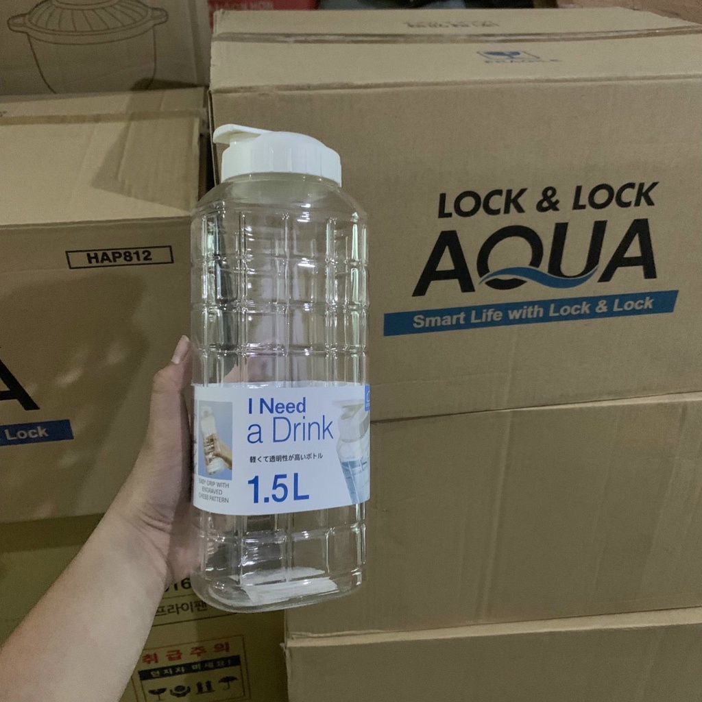 BÌNH NƯỚC LOCK AND LOCK 1.5l hàng