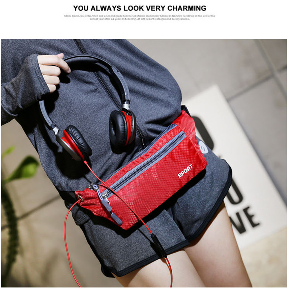 Waist bags - Waist bags - Waist bags - Waterproof bags - Unisex cross-body bags - Zip sport bags