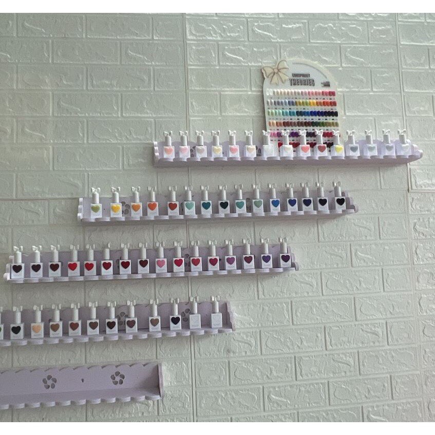 Kệ rời nails để sơn móng tay - Đẹp - Tiện dụng - Loại 60cm