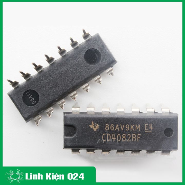 IC CD4082BE DIP14 cổng AND 4 đầu vào kép