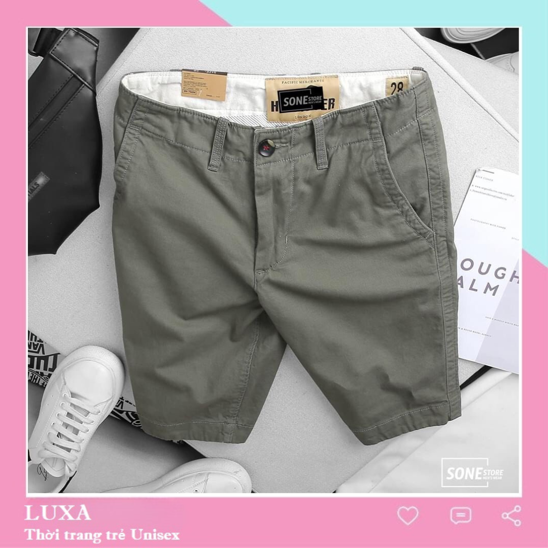 QUẦN SHORT NAM KAKI CO GIÃN NHẸ
