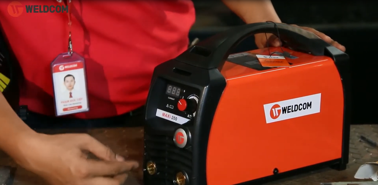 Máy hàn que điện tử Weldcom Maxi 200