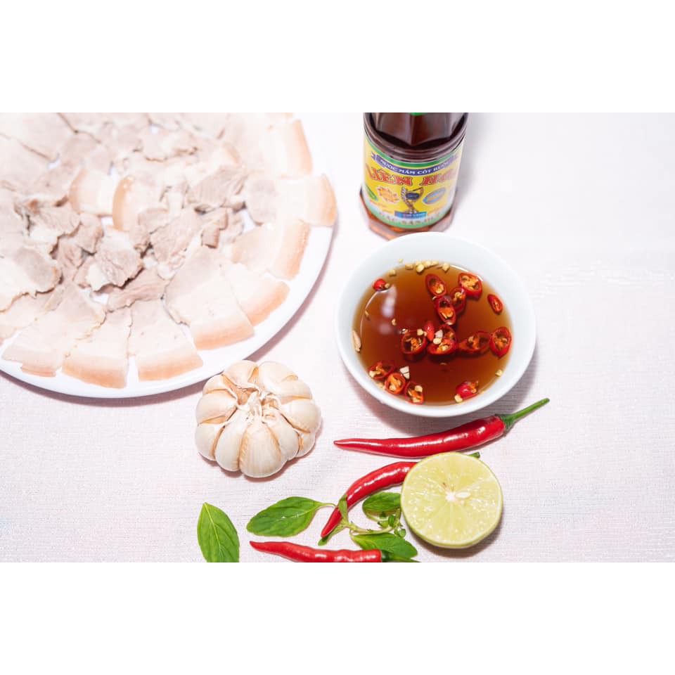 Nước mắm cốt ruốc liên hoa 280gr, đặc sản huế