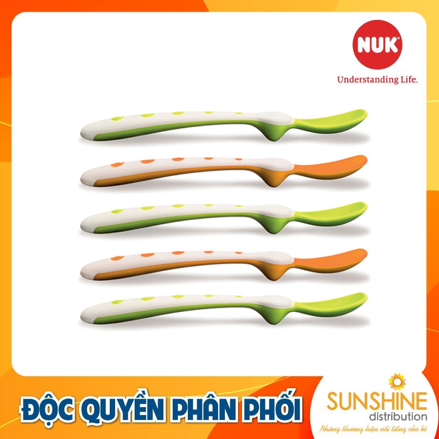 BỘ 5 THÌA MỀM NUK