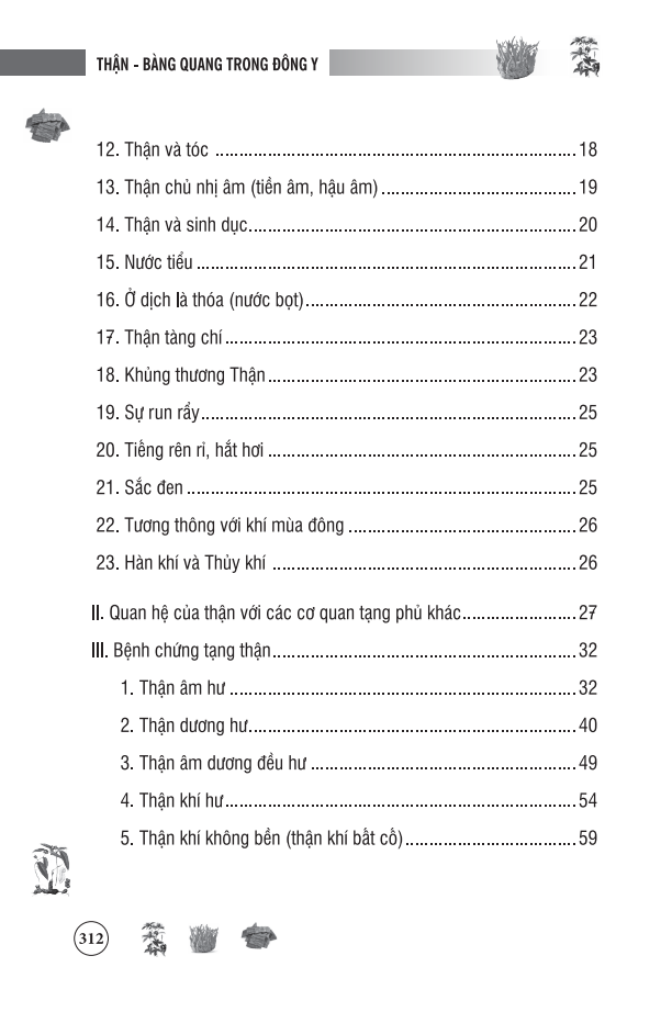 THẬN BÀNG QUANG TRONG ĐÔNG Y