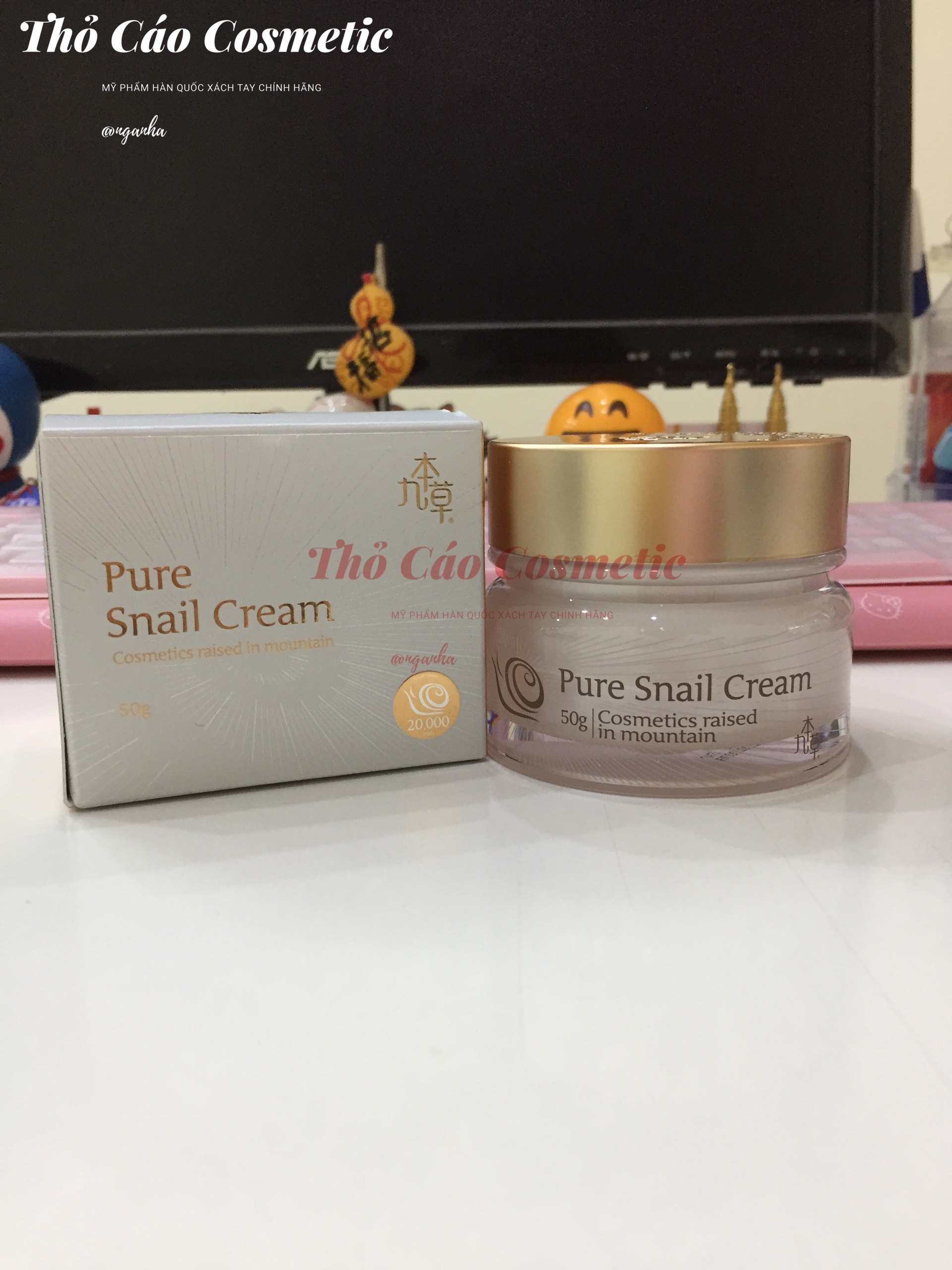 Kem Dưỡng Da Guboncho Pure Snail Cream