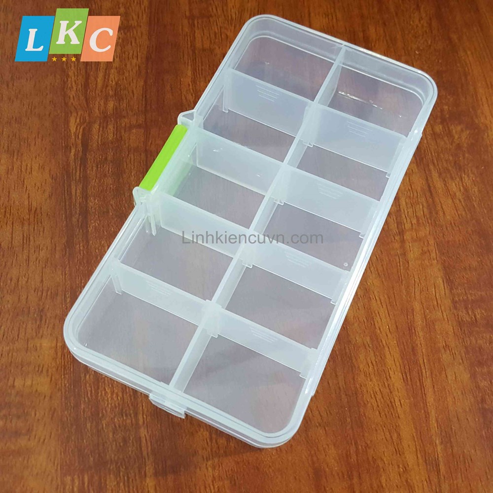 Hộp đựng linh kiện 10 ngăn