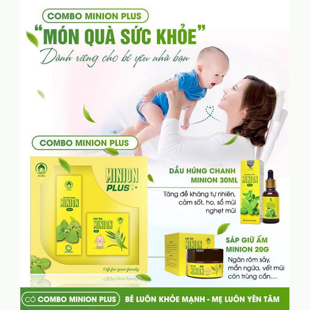 Sáp ấm Minion 20g