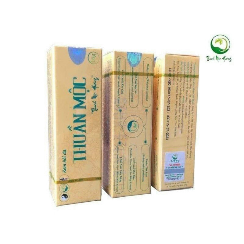 Kem Bôi Da Thuần Mộc Thanh Mộc Hương