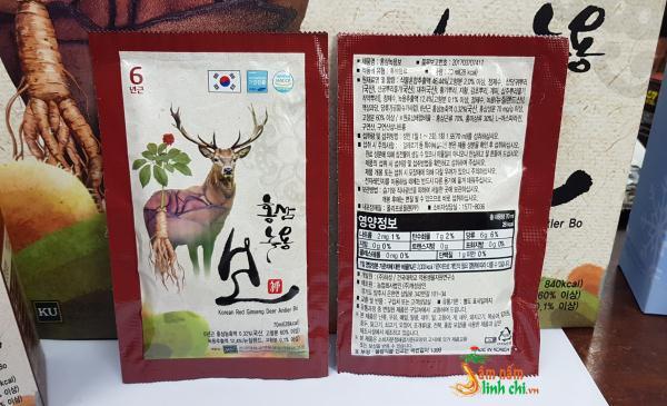Nước Hồng Sâm Nhung Hươu Hàn Quốc