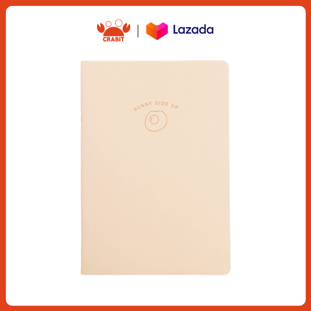 Vở 120 trang Crabit Cornell tập học sinh ghi chép hiệu quả ruột kẻ ngang chấm dot  - Sunny Side Up