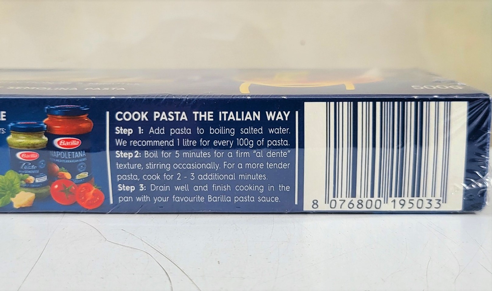 [Hộp 500g – SỐ 3 ] Mì Ý [Italia] BARILLA No 3 Spaghetti Pasta (halal) (anm)